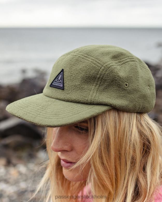 Passenger furu återvunnen polar fleece keps khaki D422J1064 kaki
