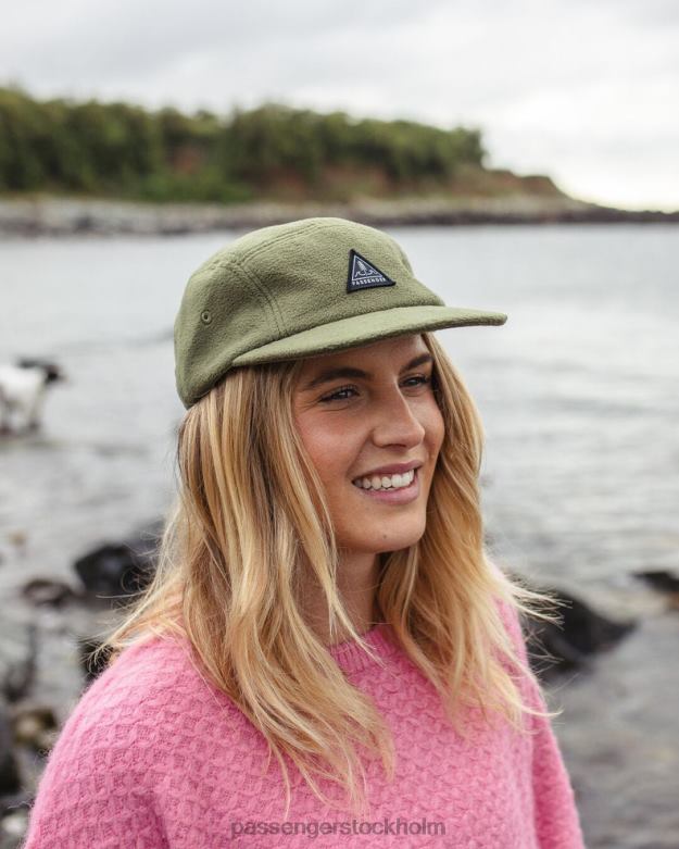 Passenger furu återvunnen polar fleece keps khaki D422J1064 kaki
