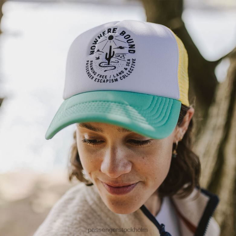 Passenger land & sea snapback trucker cap sjöskum grön D422J1081 havsskum grön