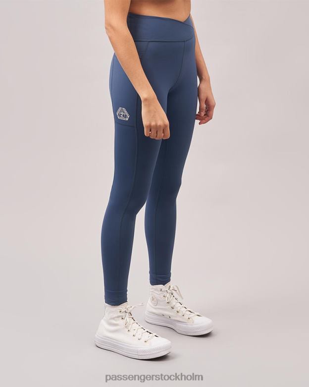 Passenger frisk luft återvunnen leggings blå korall D422J865 blå korall