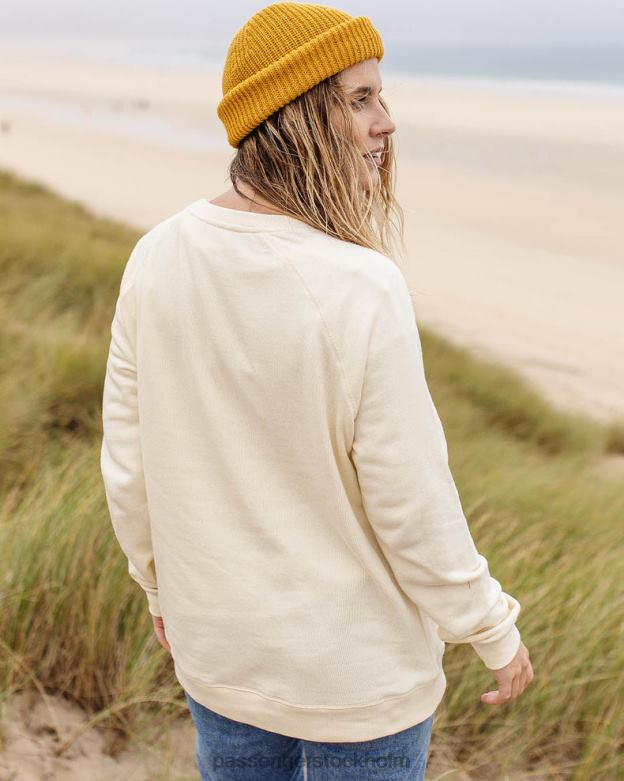 Passenger blommig blommig återvunnen bomull oversized sweatshirt björk D422J718 björk