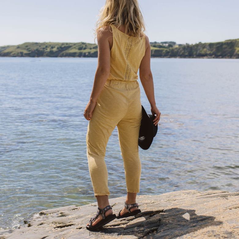 Passenger eva jumpsuit jojoba i återvunnen bomull D422J981 jojoba