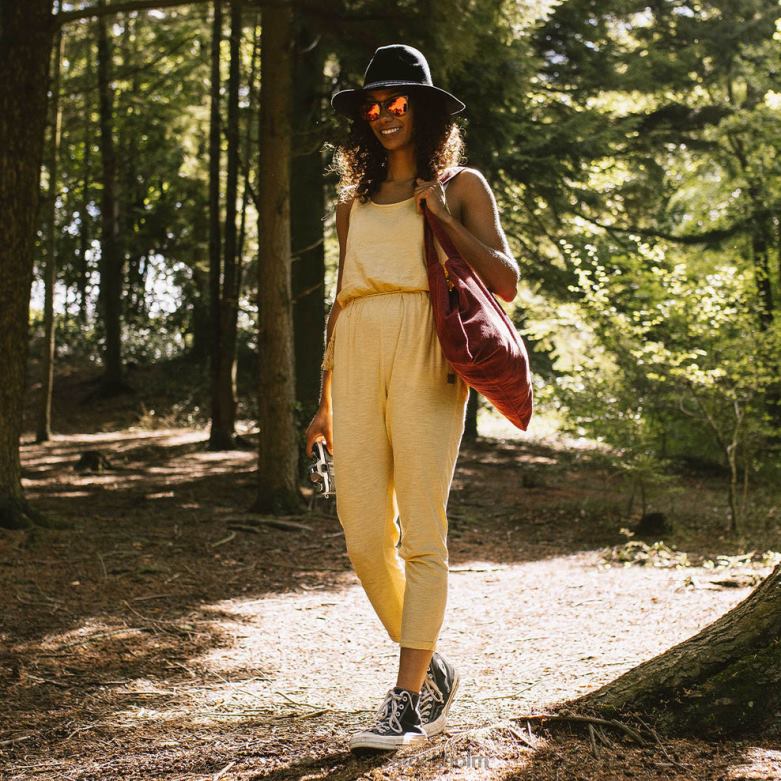 Passenger eva jumpsuit jojoba i återvunnen bomull D422J981 jojoba