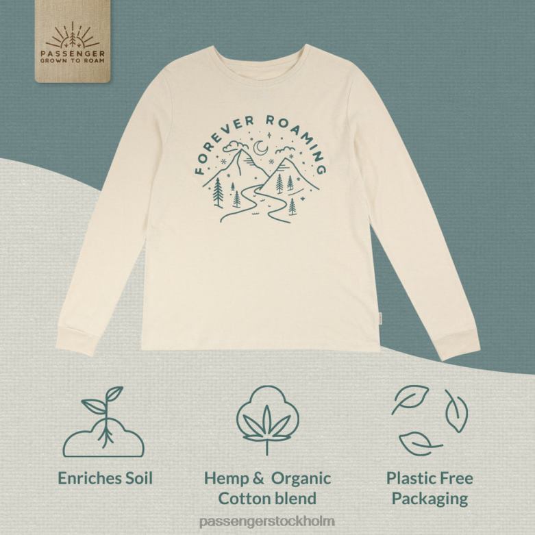Passenger forever roaming hampa ls t-shirt björk D422J897 björk