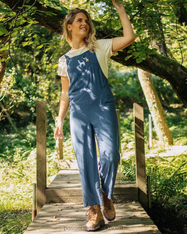 Passenger lazy day byxbyxor mörk denim D422J967 mörk denim