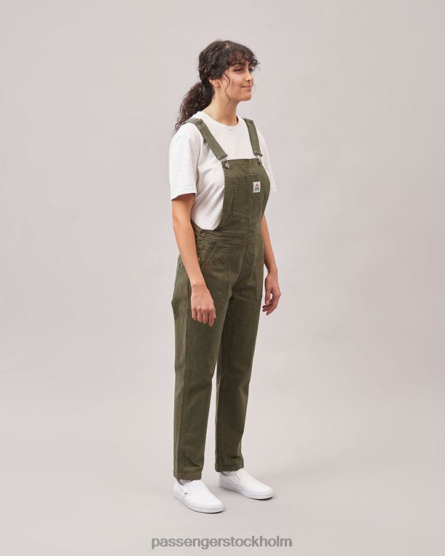 Passenger roamist byxbyxor i ekologisk bomull khaki D422J956 kaki
