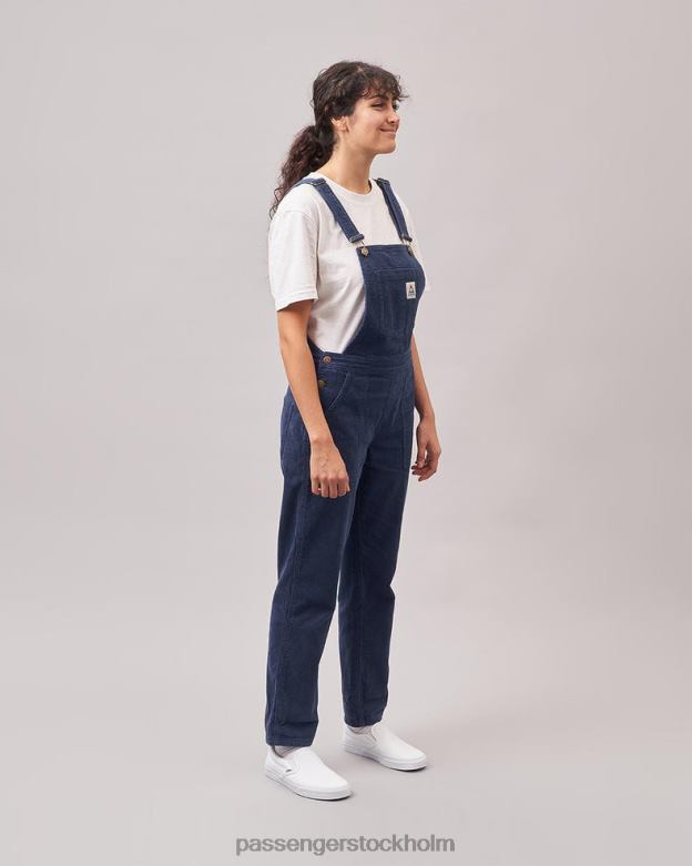 Passenger roamist cord byxbyxor mörk denim D422J954 mörk denim