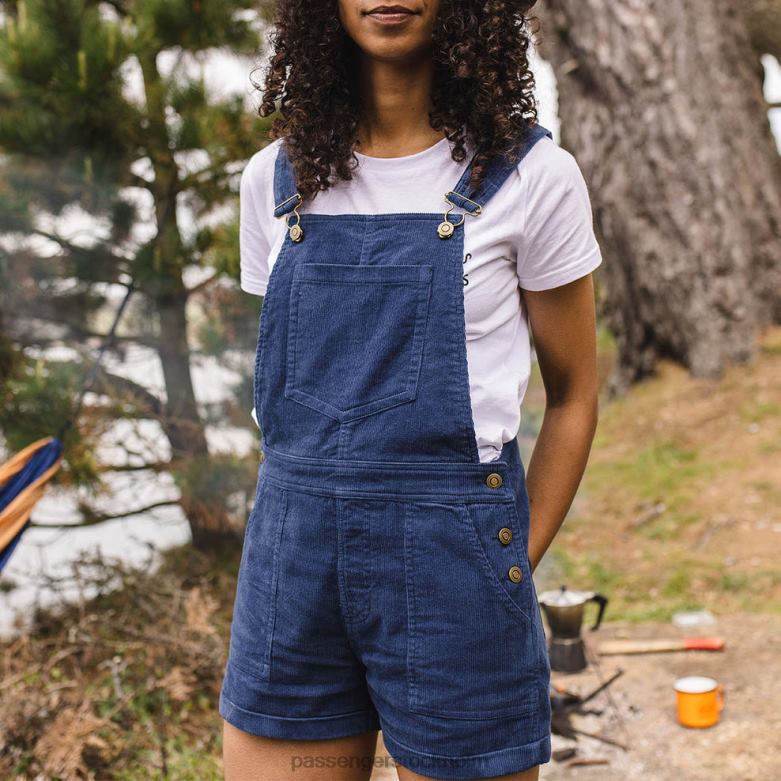 Passenger roamologist återvunna snoddbyxor mörk denim D422J943 mörk denim