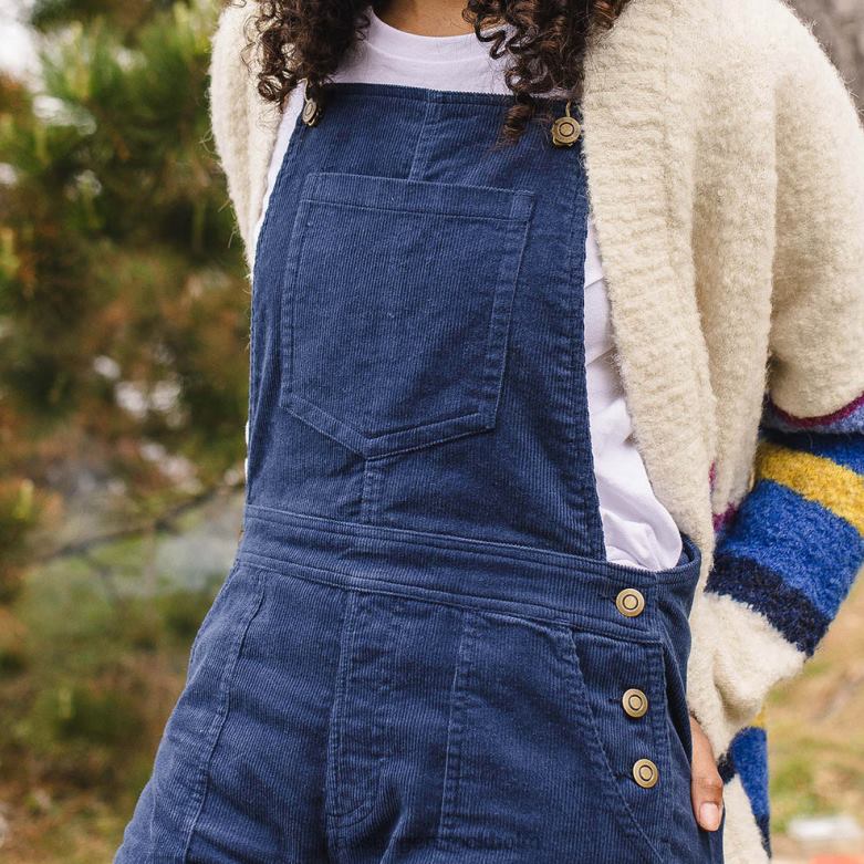 Passenger roamologist återvunna snoddbyxor mörk denim D422J943 mörk denim