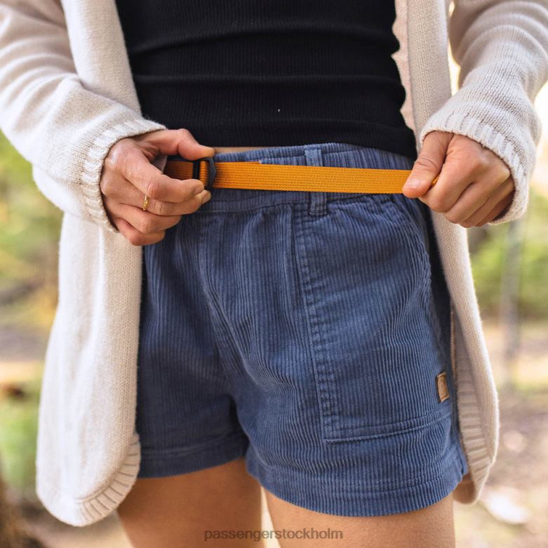 Passenger del sur återvunna sladdshorts stenblå D422J907 stenblå