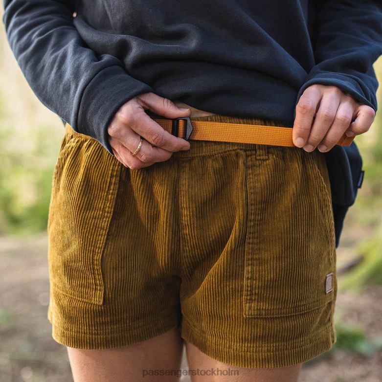 Passenger del sur återvunna sladdshorts tapenade D422J912 tapenad