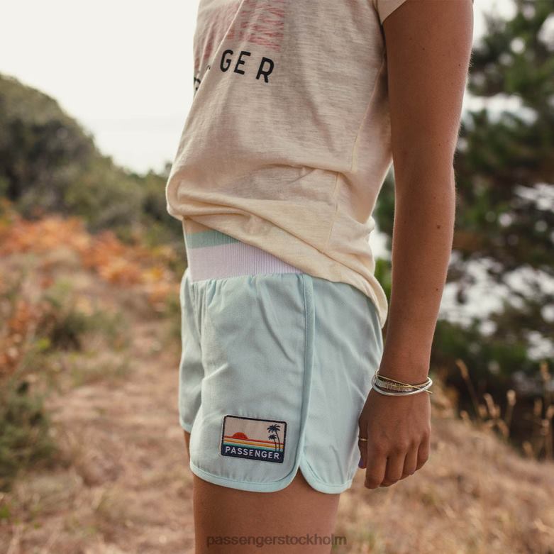 Passenger utforska återvunna shorts för alla ändamål blå glas D422J921 blått glas