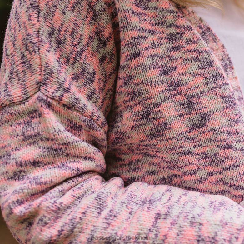 Passenger el alto cardigan multi-rosa D422J859 multi-rosa