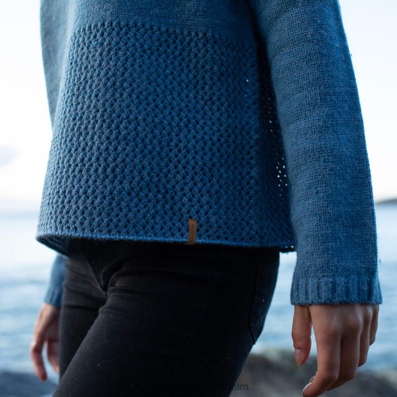 Passenger sångfågel stickad tröja mörk denim D422J848 mörk denim