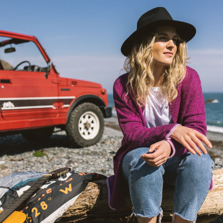 Passenger västkusten cardigan orkidé D422J850 orkide