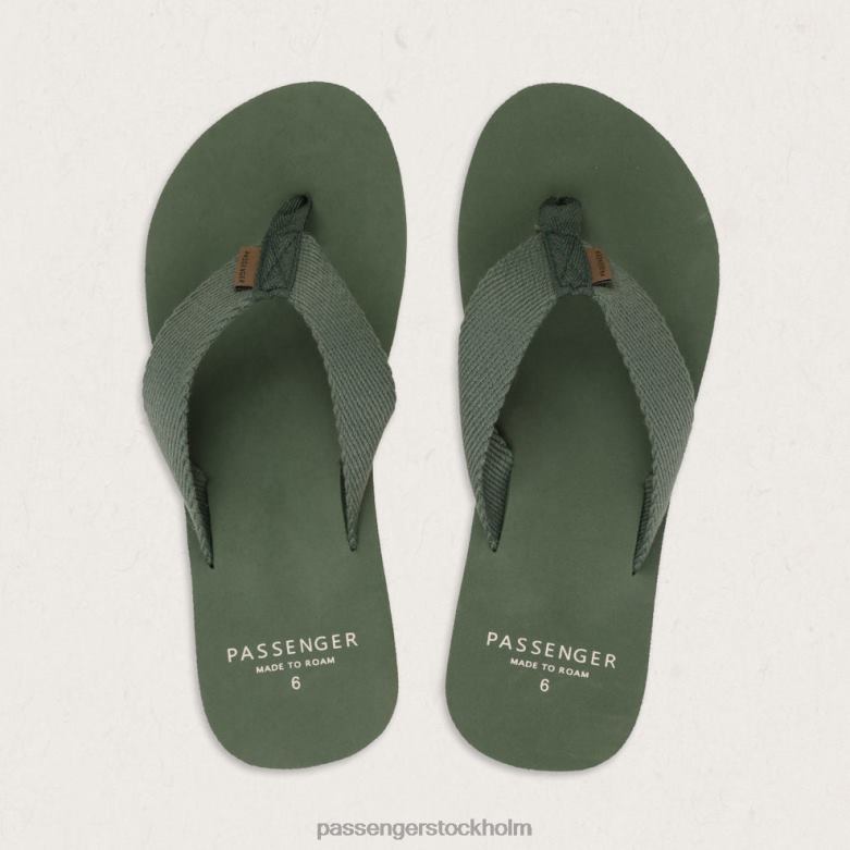Passenger malibu flip flop lager grön D422J1095 lager grön