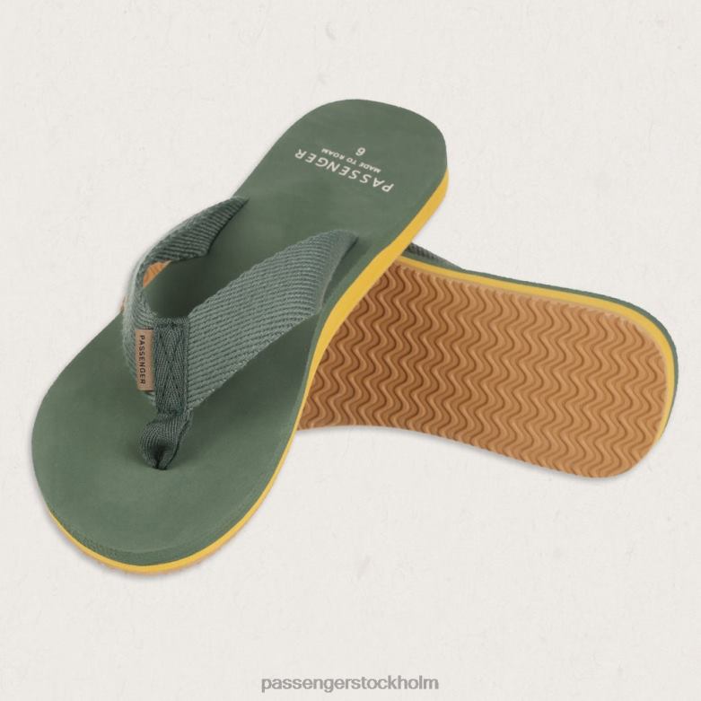 Passenger malibu flip flop lager grön D422J1095 lager grön