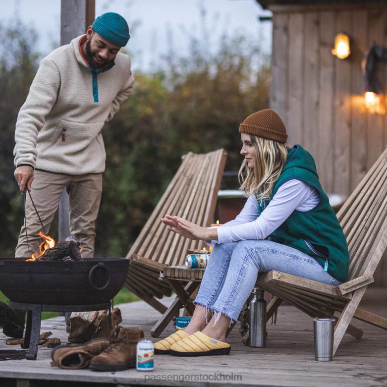 Passenger sula återvunnen toffel ockra gul D422J1102 ockra gul