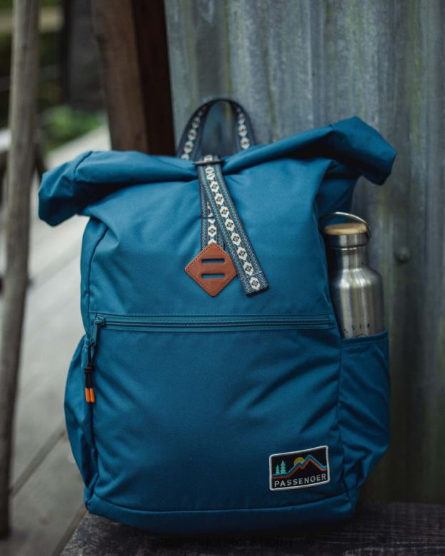 Passenger backwoods återvunnen rolltop 32l askblå D422J1117 askblå