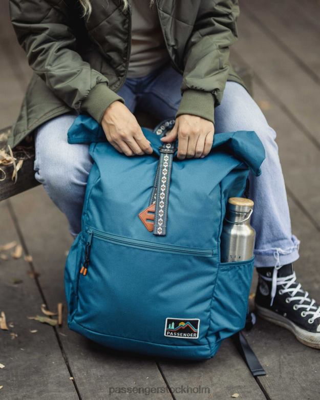 Passenger backwoods återvunnen rolltop 32l askblå D422J1117 askblå