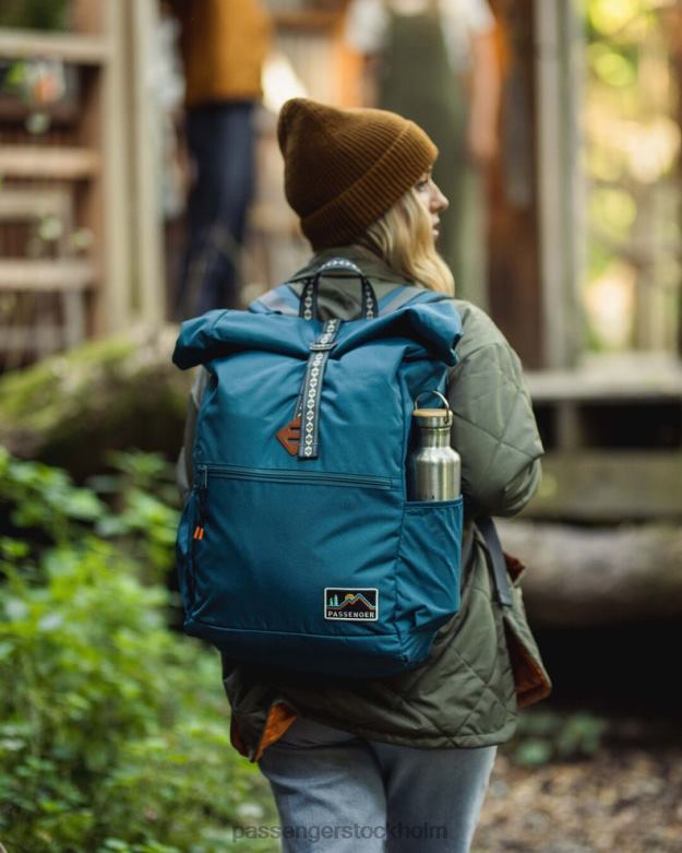 Passenger backwoods återvunnen rolltop 32l askblå D422J1117 askblå