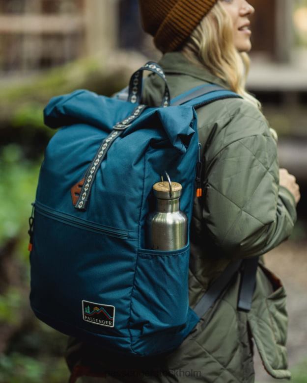 Passenger backwoods återvunnen rolltop 32l askblå D422J1117 askblå