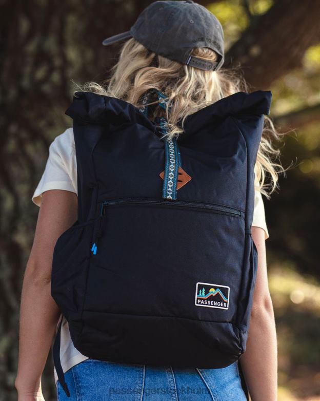 Passenger backwoods återvunnen rolltop 32l svart D422J1119 svart