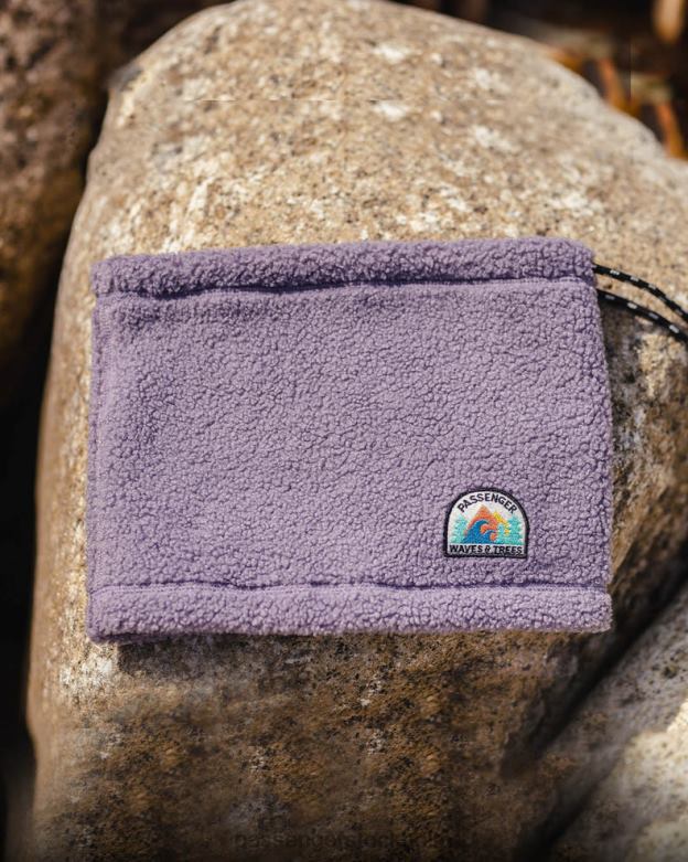 Passenger glögg återvunnen sherpa fleece snood dammig lila D422J485 dammig lila