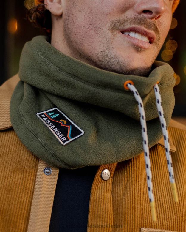 Passenger tor återvunnen polar fleece snood khaki D422J396 kaki