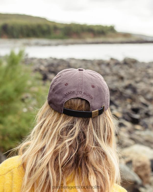 Passenger byron återvunnen bomull 5 panel keps dammig lila D422J442 dammig lila