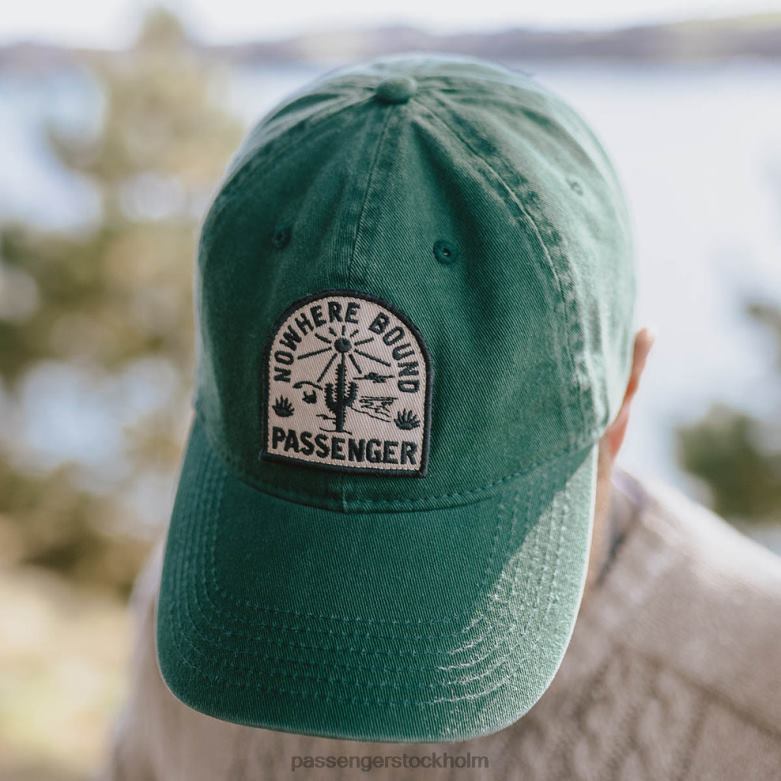 Passenger disig återvunnen bomulls snapback keps mörk murgröna D422J446 mörk murgröna