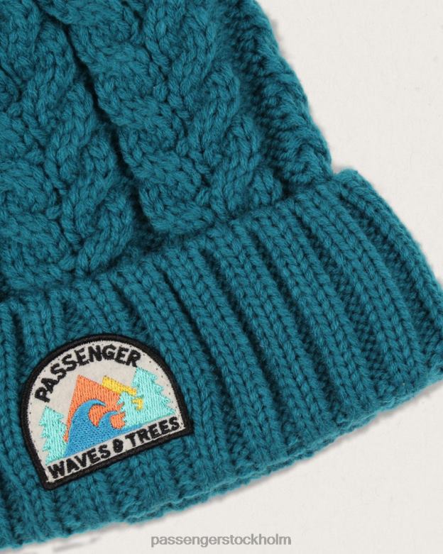 Passenger drifter fleece fodrad återvunnen bobble hatt skuggad gran D422J427 skuggad gran