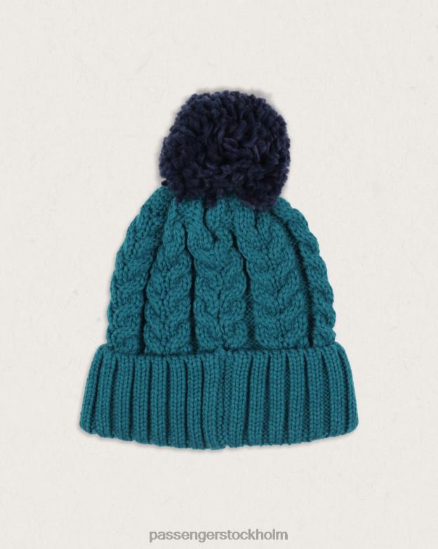 Passenger drifter fleece fodrad återvunnen bobble hatt skuggad gran D422J427 skuggad gran