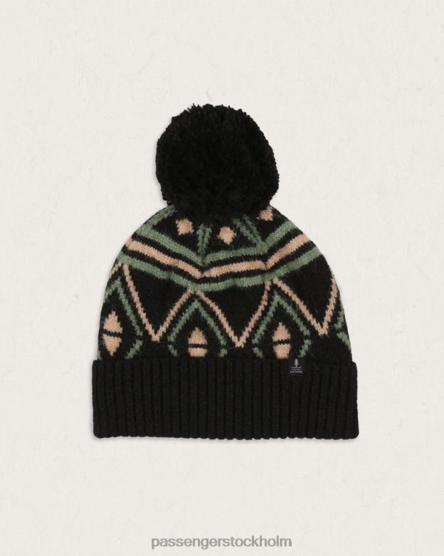 Passenger glöd återvunnen bobble hatt svart D422J418 svart