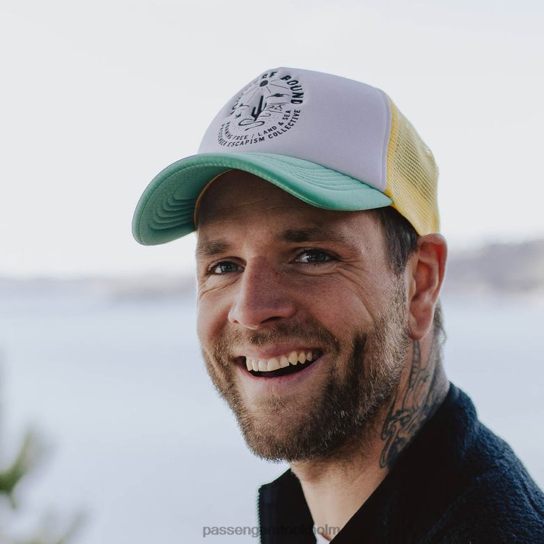 Passenger land & sea snapback trucker cap sjöskum grön D422J457 havsskum grön
