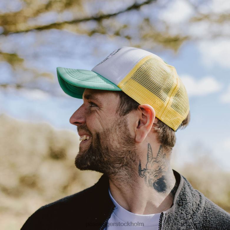Passenger land & sea snapback trucker cap sjöskum grön D422J457 havsskum grön
