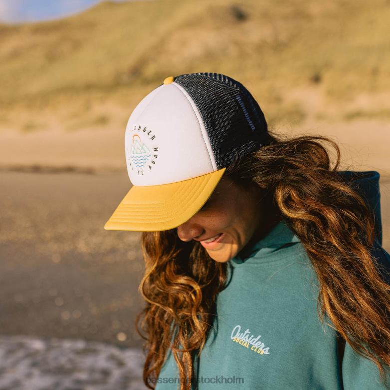Passenger marginaler snapback trucker cap sunrise orange D422J475 soluppgång orange