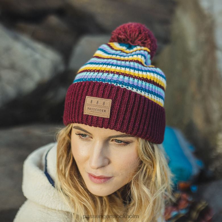 Passenger toppmöte bobble hatt lila berg D422J430 lila berg