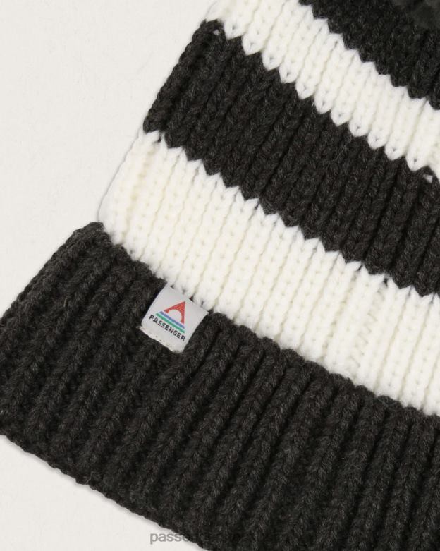 Passenger toppmöte återvunnen bobble hatt svart D422J390 svart