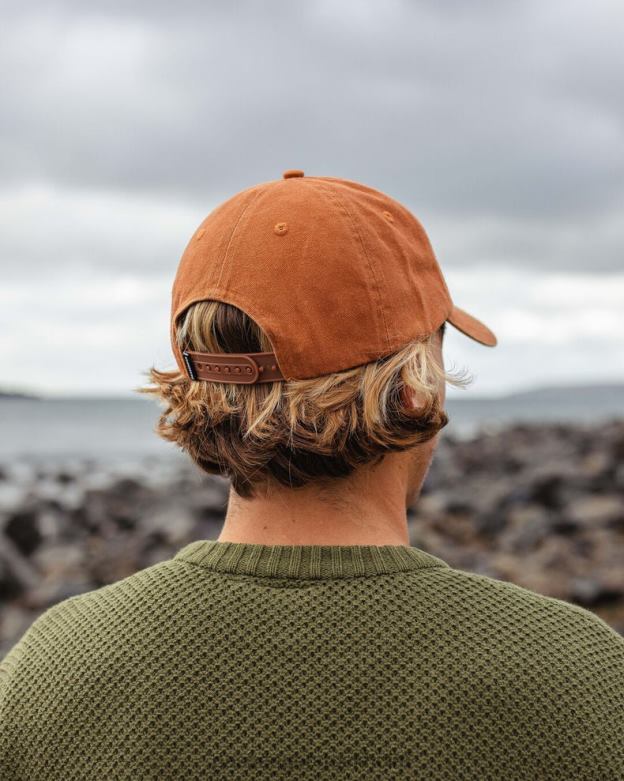 Passenger tristate återvunnen bomull snapback cap glaserad ingefära D422J456 glaserad ingefära
