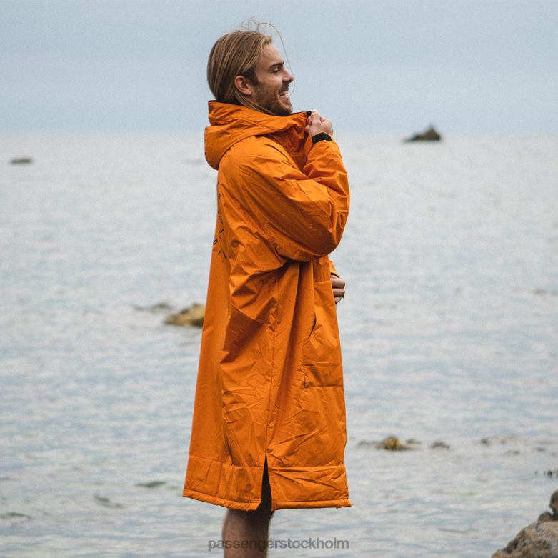 Passenger eskapism återvunnen handduk fodrad byta dräkt sunrise orange D422J21 soluppgång orange