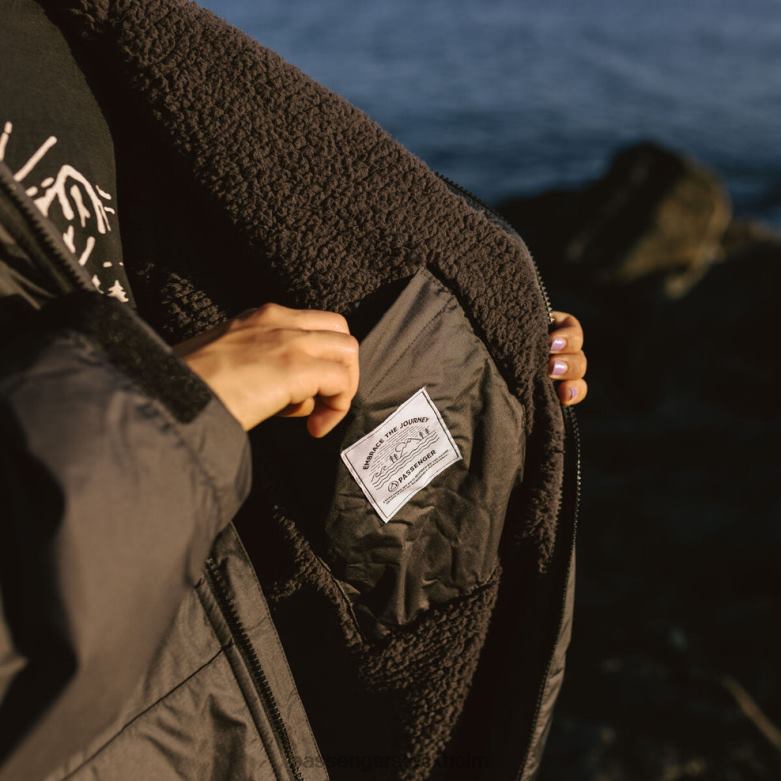 Passenger roaming nomads återvunnen sherpa fodrad byta dräkt fantom D422J6 Spöke