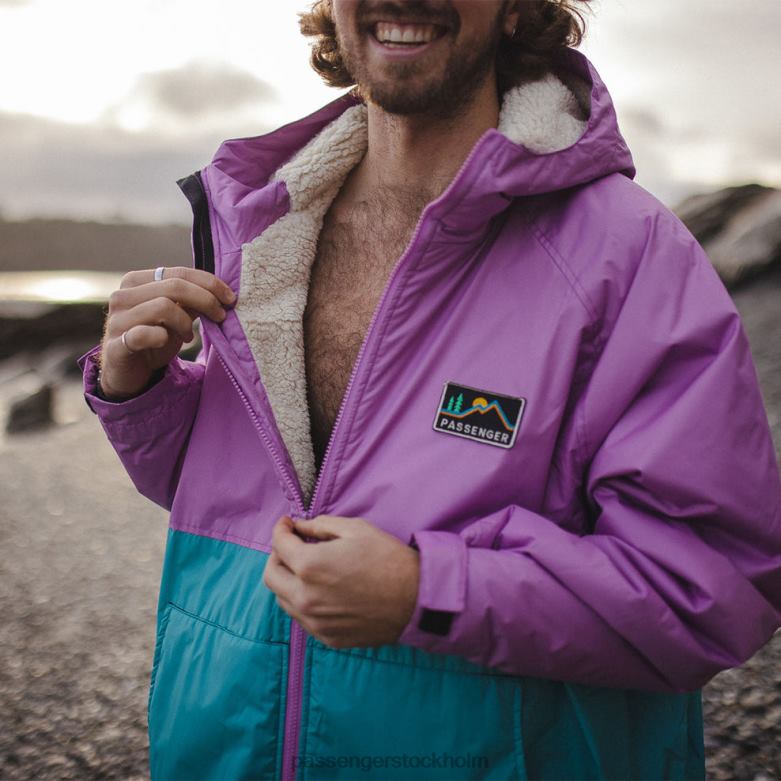 Passenger roaming återvunnen sherpa fodrad byta dräkt viridian green/orchid D422J14 viridian grön/orkidé