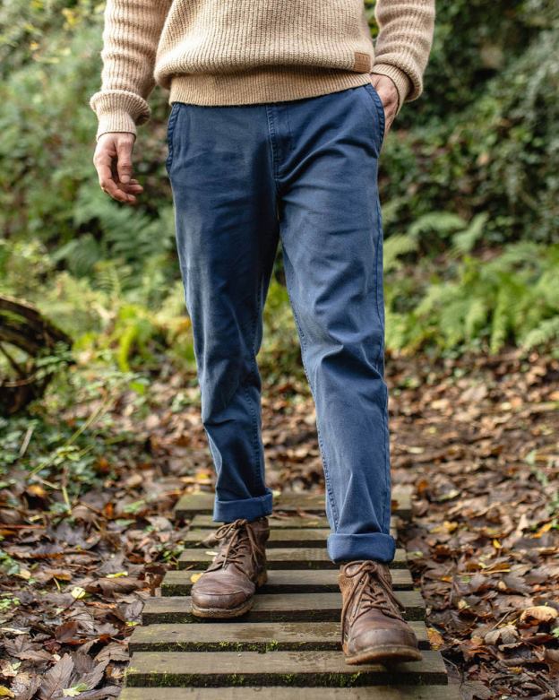 Passenger 365 ekologisk bomullsbyxa mörk denim D422J330 mörk denim