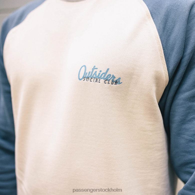 Passenger osc sweatshirt i återvunnen bomull björk D422J119 björk