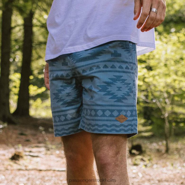 Passenger backcountry shorts bleka denim på drift D422J300 blekt denim i drift