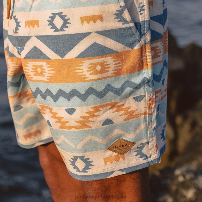 Passenger backcountry shorts multi geo stripe D422J289 multi geo stripe