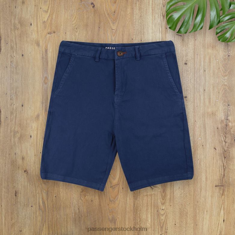 Passenger nock kort mörk denim D422J278 mörk denim