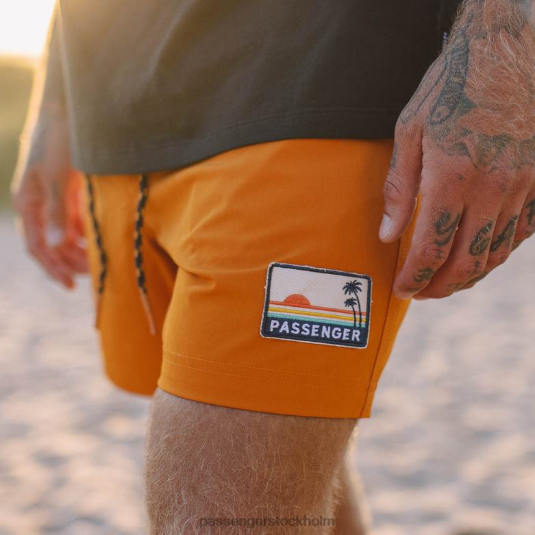 Passenger ponoma all purpose simma kort soluppgång orange D422J282 soluppgång orange