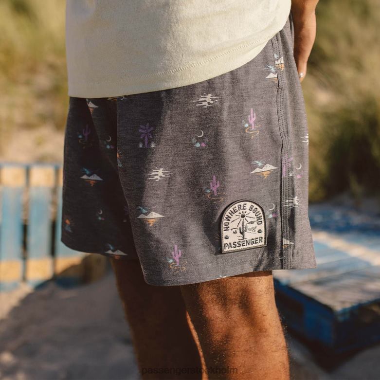 Passenger ponoma badshorts för alla ändamål joshua tree svart D422J291 joshua tree svart
